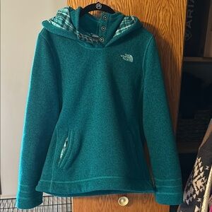 The North Face Women’s Teal Hooded Sweater